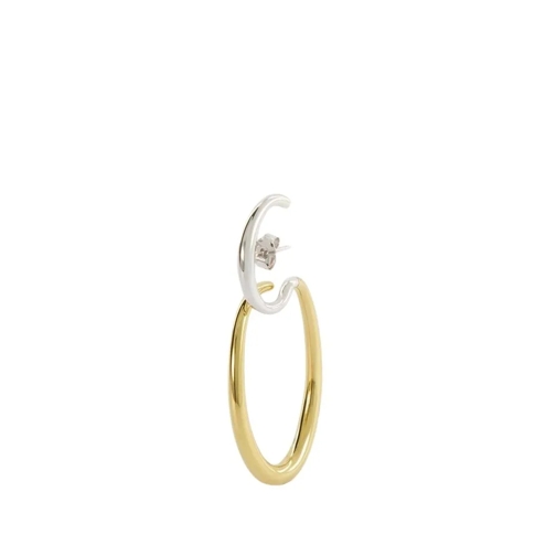 Charlotte Chesnais Ohrstecker Bo Delta Earring - Silver/18K Gold Plated Gold