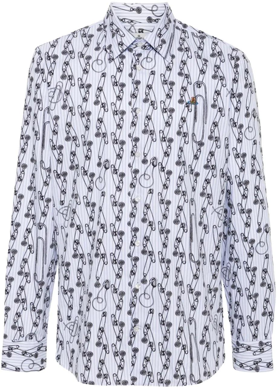 Thumbnail - Vivienne Westwood - Shirts Pinstripe - Größe 52 - bunt