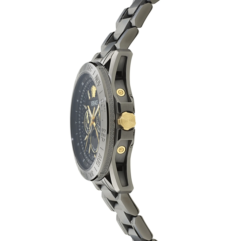 Versace Quarzuhr Multifunktionsuhr Galaxy Moonph.chr (Wc-0K) grau(Image 2)