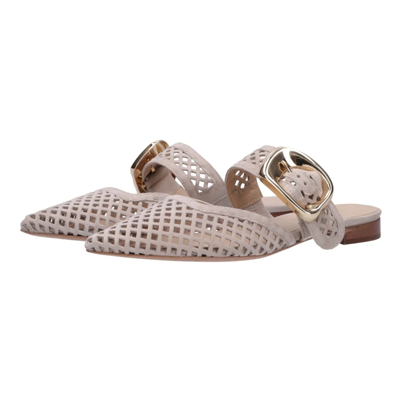 Thea Mika Mules Sabots beige
