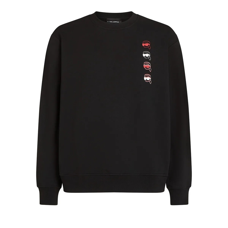 Karl Lagerfeld  IKON PRINT RELAXED schwarz