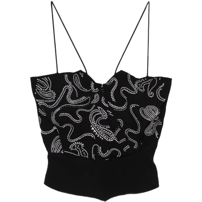 Iro Top Top Black schwarz