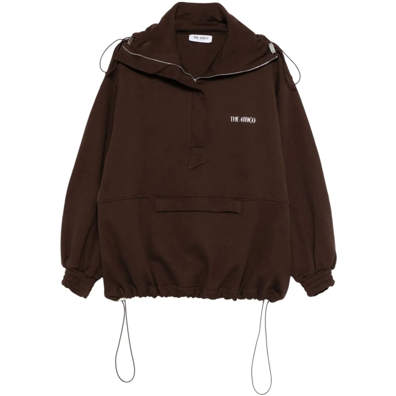 The Attico  Sweaters Brown braun