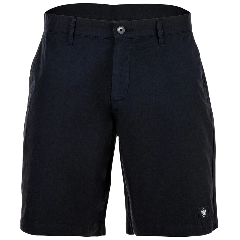 Emporio Armani Bermuda-Shorts SATIN LABEL blau