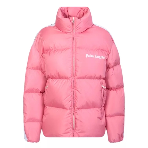 Palm Angels Pink DownFilled Jacket Pink Donzen jassen