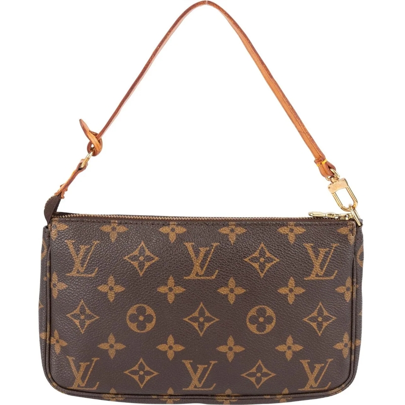 Louis Vuitton Tote Louis Vuitton Monogram Canvas Pochette Accessoires braun