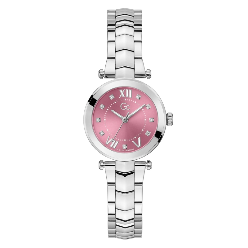 GC Quarzuhr Quarz-Analoguhr Gc Illusion silber