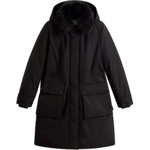 Woolrich Zomerjassen Coats Black schwarz