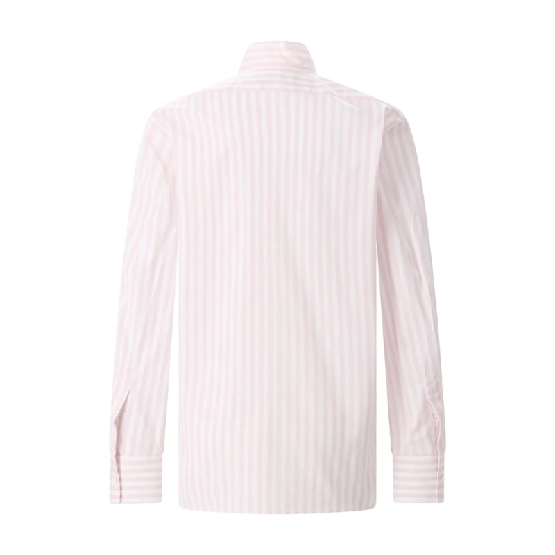 Givenchy Bluse Hemdbluse aus Baumwolle pink(Image 5)