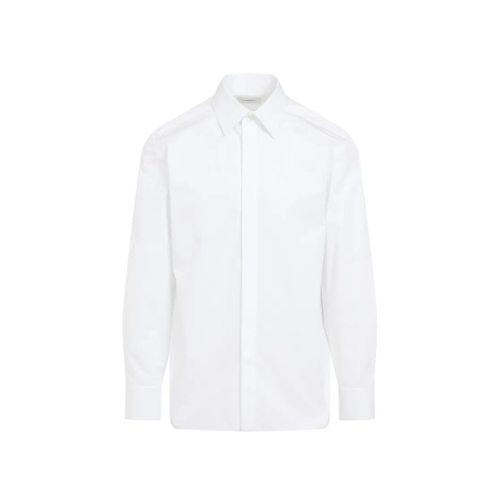 Saint Laurent Cotton Shirt White Skjortor