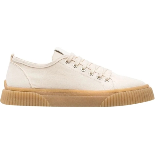 AMI Paris sneaker basse De Coeur Low Top Sneakers beige