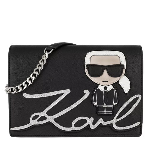 Karl Lagerfeld K/Ikonik Shoulderbag Black Crossbody Bag