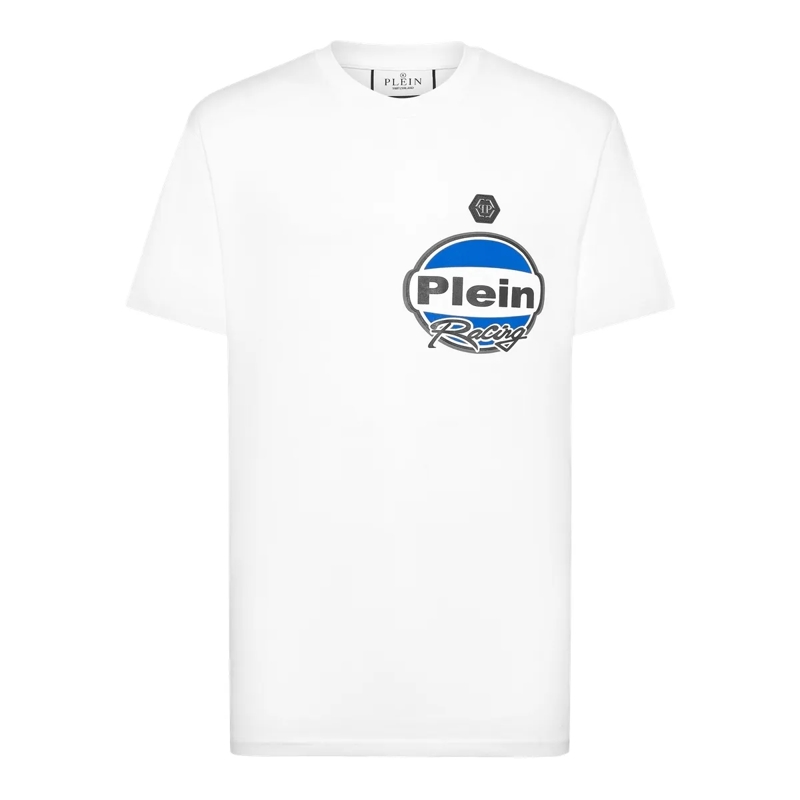 Philipp Plein T-Shirt T-Shirt Racing beige