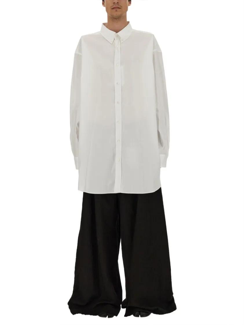 Thumbnail - Maison Margiela - Oxford Shirt - Größe 40 - weiß