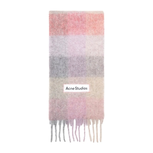 Acne Studios Alpaca Scarf Pink Sciarpa leggera