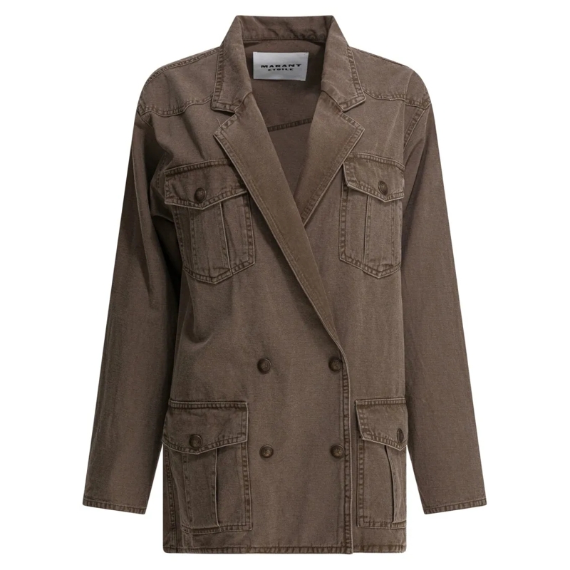 Etoile Isabel Marant Blazer "Nevala" Light Jacket Grey