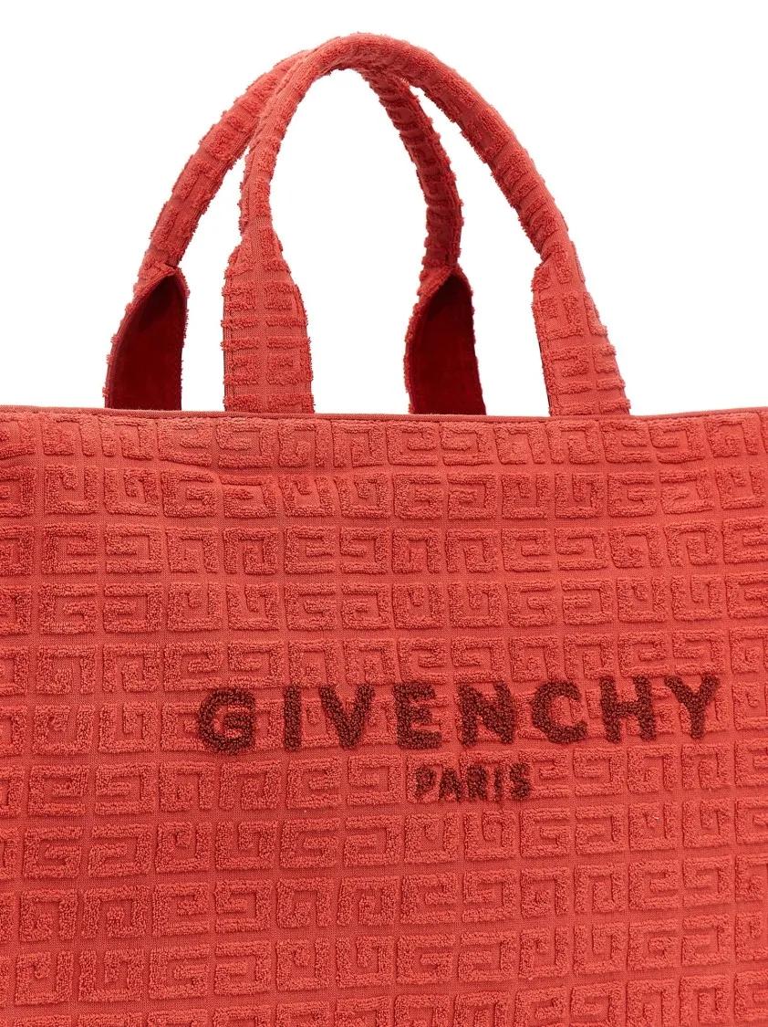 Givenchy Shoppers & Totes Plage Medium Capsule 'G-Tote' Shopping Bag in rood