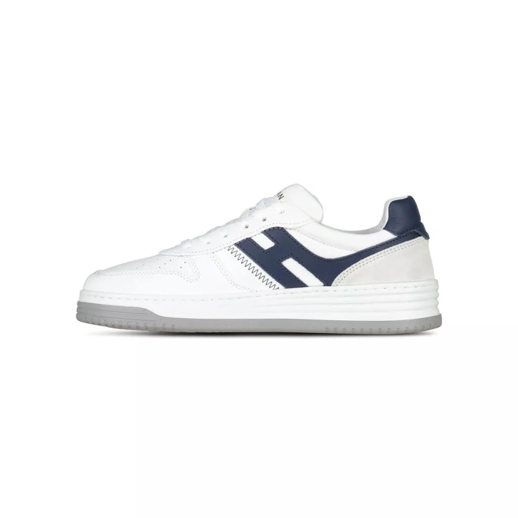 Hogan Sneakers aus Nappaleder WeiB sneaker basse