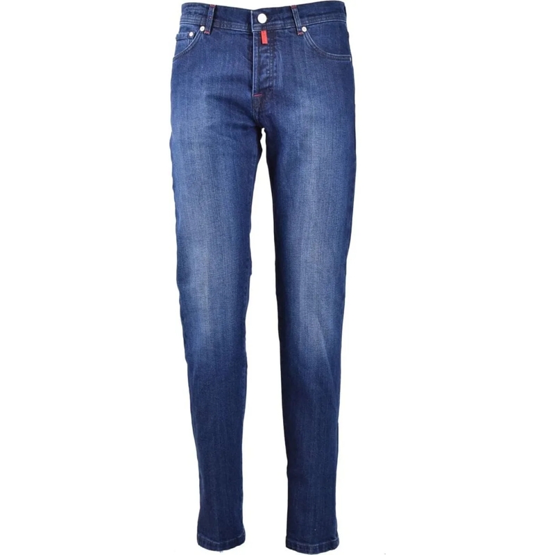 Kiton Skinny-Leg-Jeans Jeans Blue blau