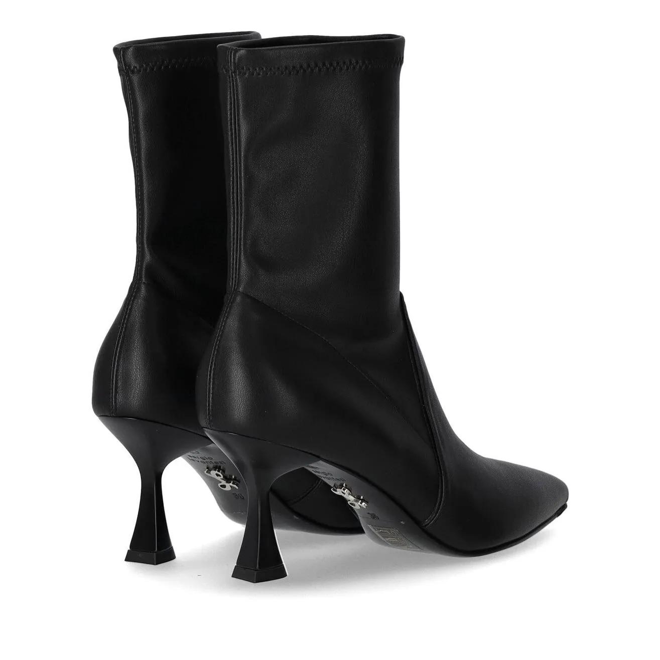 Thumbnail - Sergio Levantesi Stiefel - Janet Black Heeled Ankle Boot - Gr. 35 (EU) - in Schwarz - für Damen