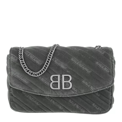 Balenciaga BB Chain Wallet Gris Crossbody Bag