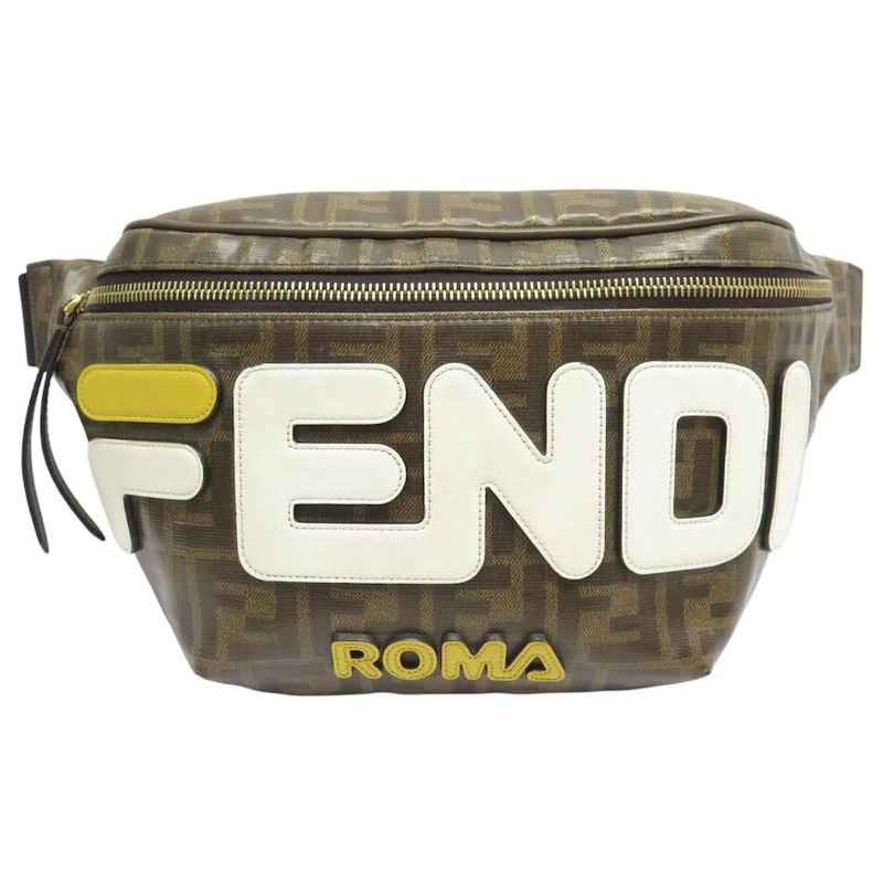 Fendi Clutch GÃœRTELTASCHE FENDI X FILA TOILE ZUCCA BRAUN 8BM00 braun