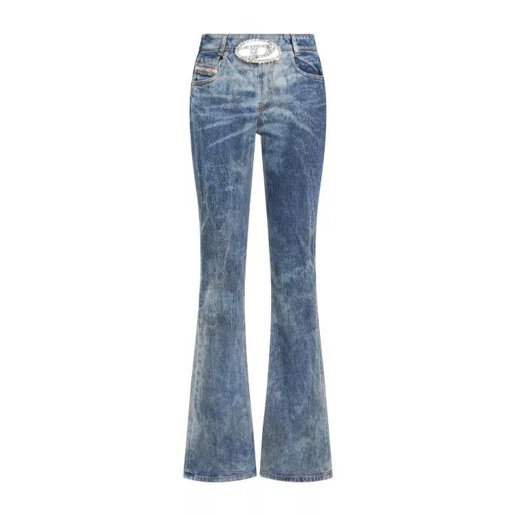 Diesel - Blue Denim Cotton Jeans - Größe 26 - blue