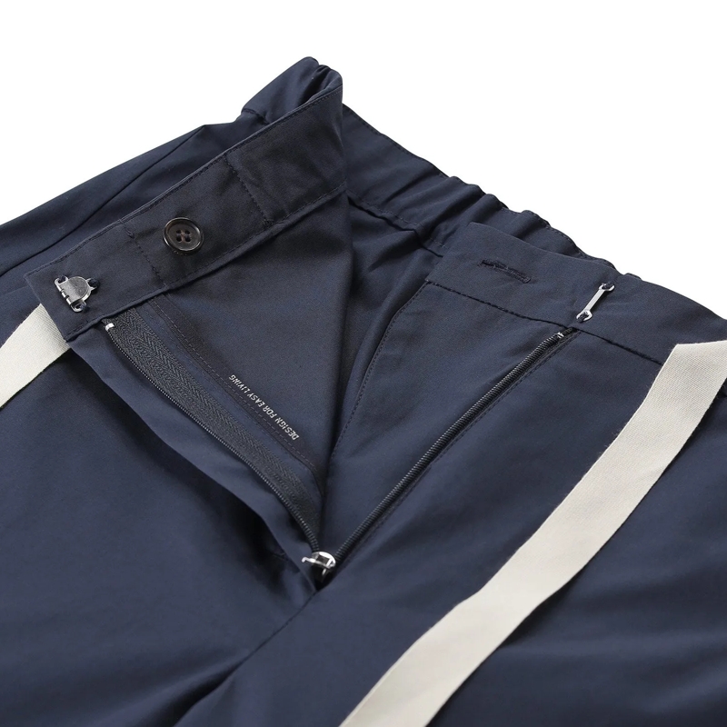 S Max Mara Freizeithose Weite Hose Argento blau(Image 3)