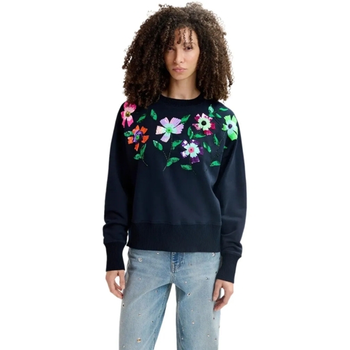 Essentiel Antwerp  ESSENTIEL ANTWERP GRAAF MARINEBLAUES SWEATSHIRT blau