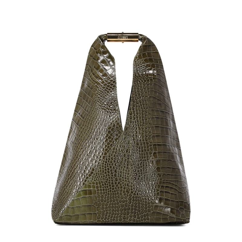 MM6 Maison Margiela Crossbody Bag Handtasche aus Kalbsleder schwarz