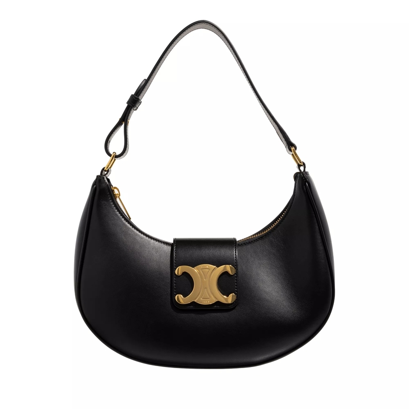 Celine Schultertasche Ava Triomphe Bag 38NO black