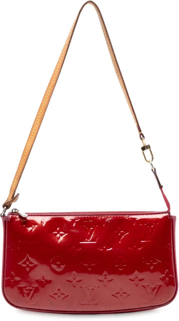 Louis Vuitton Hobo Bags - Monogram Vernis Pochette Accessoires - Gr. unisize - in Rot - für Damen