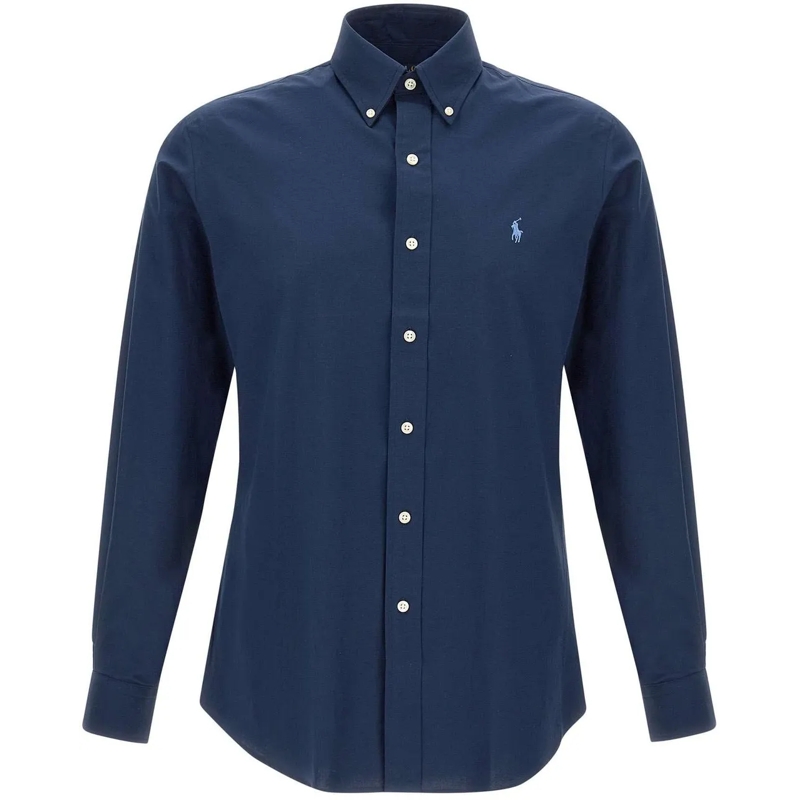 Ralph Lauren Legeres Oberteil Polo Shirts Blue blau
