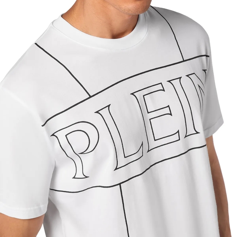 Plein Sport T-Shirt T-Shirt Rundhalsausschnitt weiss(Image 5)