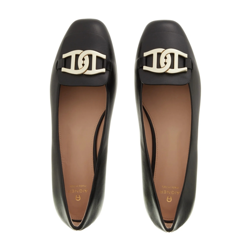 AIGNER Ballerinas Madeleine 3A Black(Image 5)