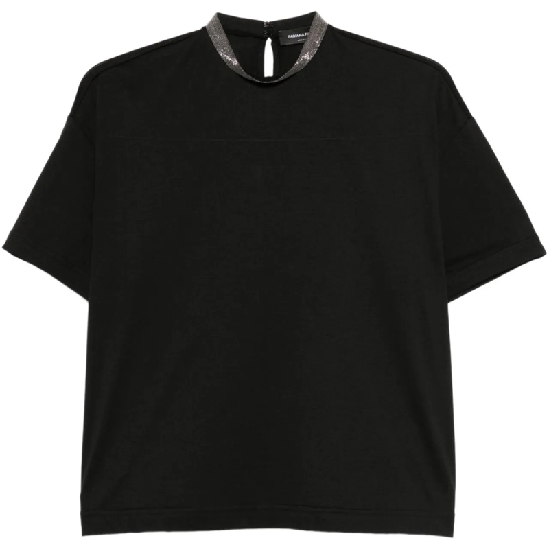 Fabiana Filippi Top Top Black schwarz