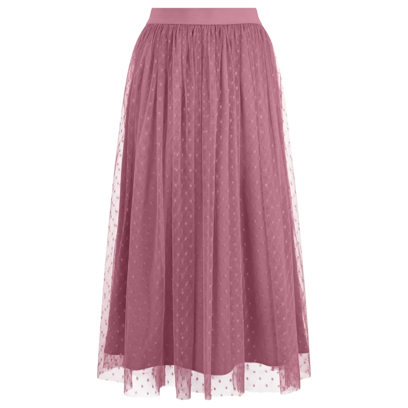 Apart Maxirock Tüllrock rose