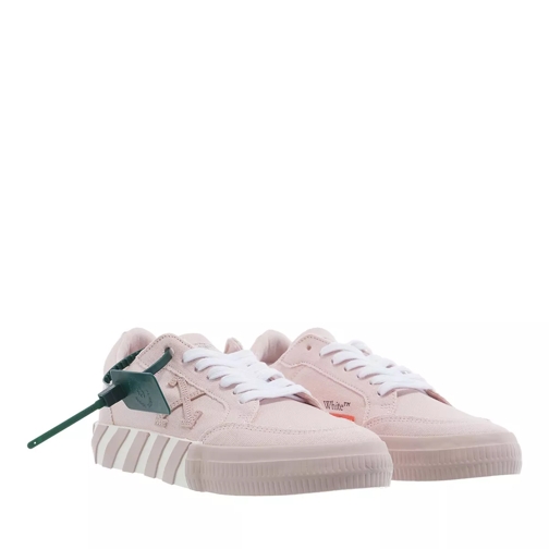 Off-White Low Vulcanized Canvas   Pink Pink Low-Top Sneaker