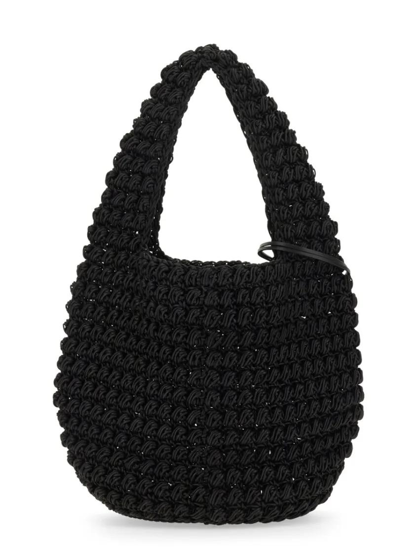 J.W.Anderson Hobo bags Popcorn Basketball Big Bag in zwart