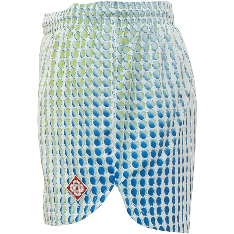 Casablanca Shorts Printed Nylon Short weiß(Image 3)