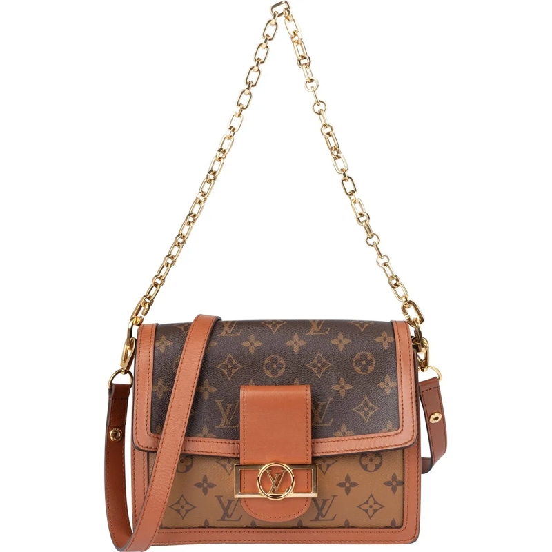 Louis Vuitton Tote Louis Vuitton Monogram Canvas Dauphine MM Autres C braun