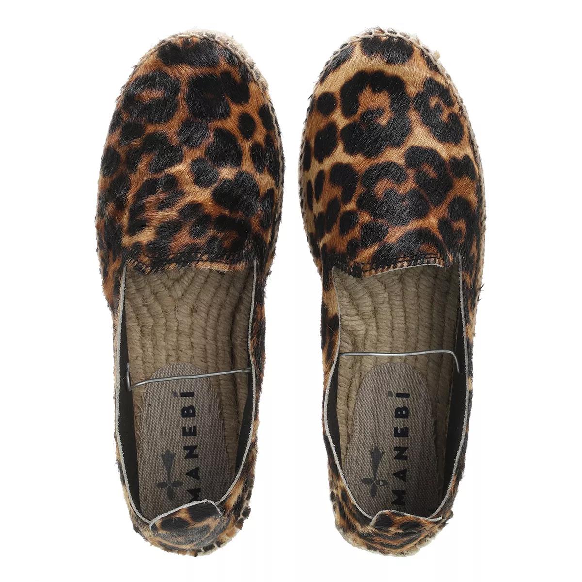 Manebi leopard hot sale espadrilles