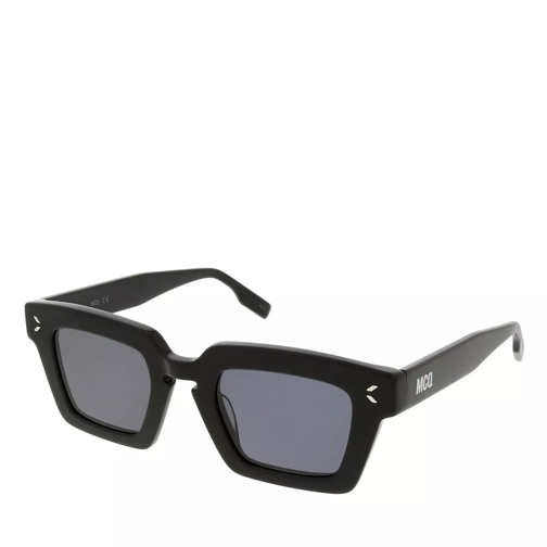 McQ MQ0325S-001 48 Sunglass Unisex Acetate Black-Black-Smoke Solglasögon