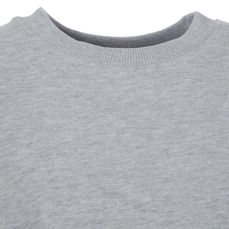 Juvia Sweatshirt Fleece Sweater Deviding Seams 930/1 ash grey mel.(Image 3)