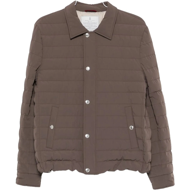 Brunello Cucinelli Daunenjacke Coats Brown braun