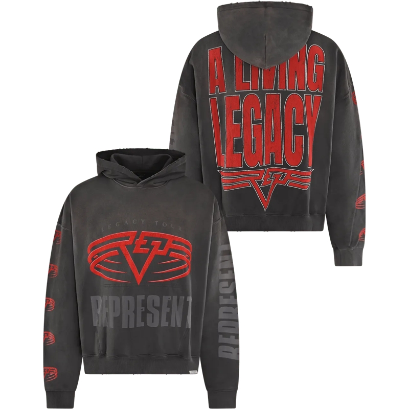 Represent  Heren Reversible Living Legacy Tour grau