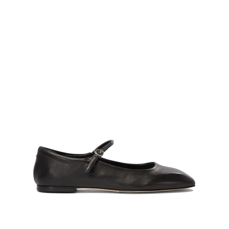 Aeydē Balletschoenen Pointed Toe Ballerinas With Slim Instep Strap Black