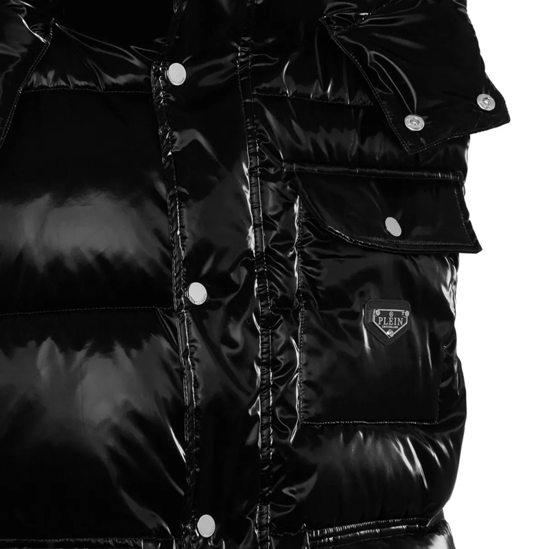 Philipp Plein Weste Daunenweste schwarz