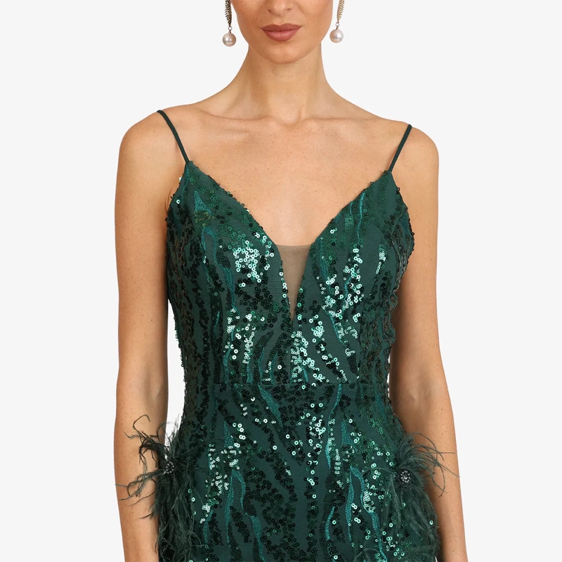 Kraimod Abendkleid Abendkleid dunkel-grün(Image 5)