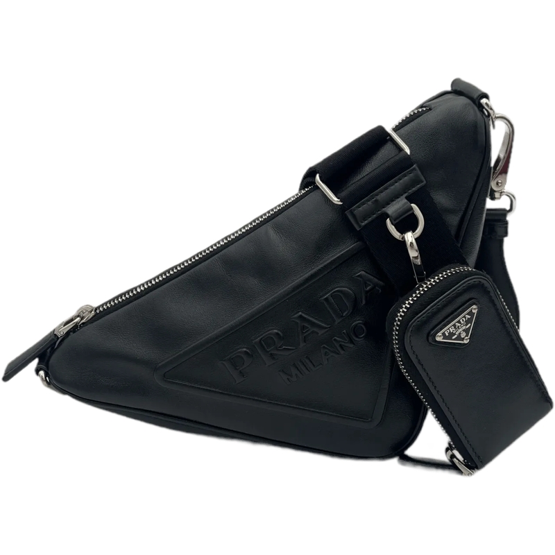 Prada Tote Prada Triangle - Black schwarz